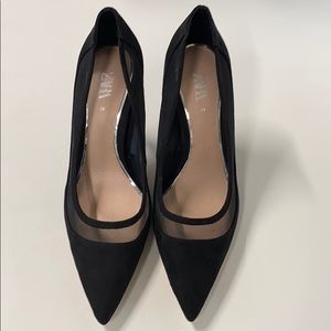 COPY - Zara Pointed Toe Mesh Heels